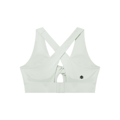 Loki & Ivy Women's Twist Front V-Neck Sports Bra