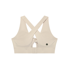 Loki & Ivy Women's Twist Front V-Neck Sports Bra