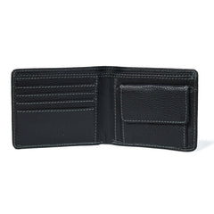 Classic Black Leather Wallet for Dad