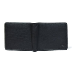 Classic Black Leather Wallet for Dad