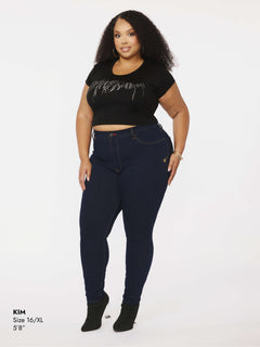 Chain Reaction Baby Tee - Black
