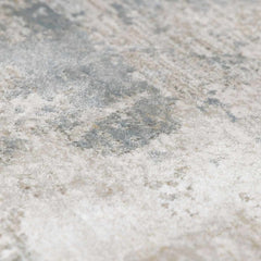 Fallin Gray Thick Luxe Abstract Striped Rug