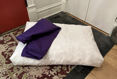 Cotton Duck Canvas Dog Bed - Lightweight CertiPUR Foam Fill