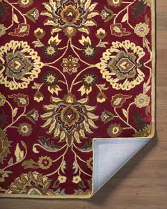 Conesus Red 1061 Hand Tufted Wool Rug