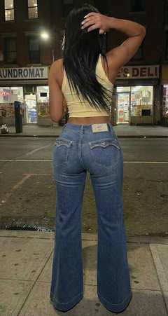 Forbidden Fit Wide Leg Jean - Savage Wash