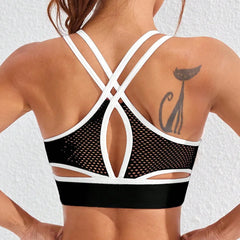 Yoga Sports Bras Push Up Gym Crop Tops