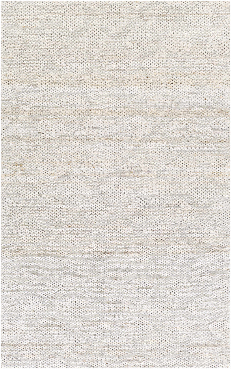 Angaston Beige Hand-Woven Jute Rug - Clearance