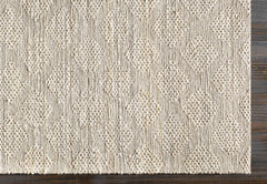 Angaston Beige Hand-Woven Jute Rug - Clearance