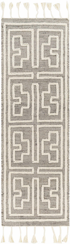 Azra Tasseled Jute&Wool Rug - Clearance