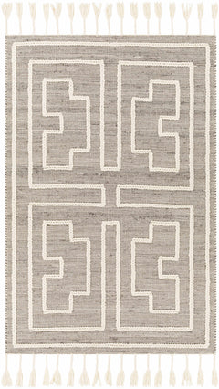 Azra Tasseled Jute&Wool Rug - Clearance