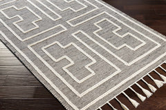 Azra Tasseled Jute&Wool Rug - Clearance