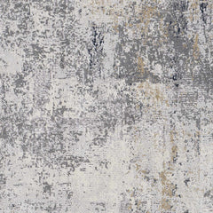 Baranduda Abstract Gray Luxe Rug - Clearance