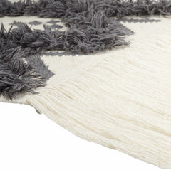 Chapelton Gray Geometric Textured Wall Hanging - Clearance