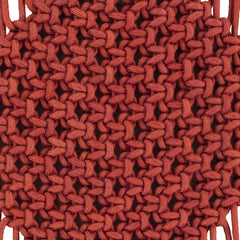 Columbio Rust Macramé Wall Hanging Decor - Clearance