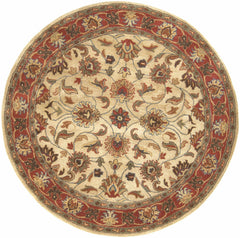 Cherryfield Hand Tufted Brown & Rust 1001 Wool Rug