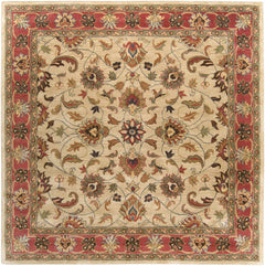 Cherryfield Hand Tufted Brown & Rust 1001 Wool Rug
