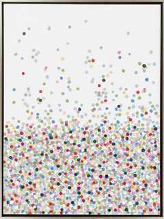 Nelse Multicolor Polka Dot Pattern Wall Art - Clearance