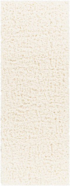 Siari Solid Cream Plush Rug